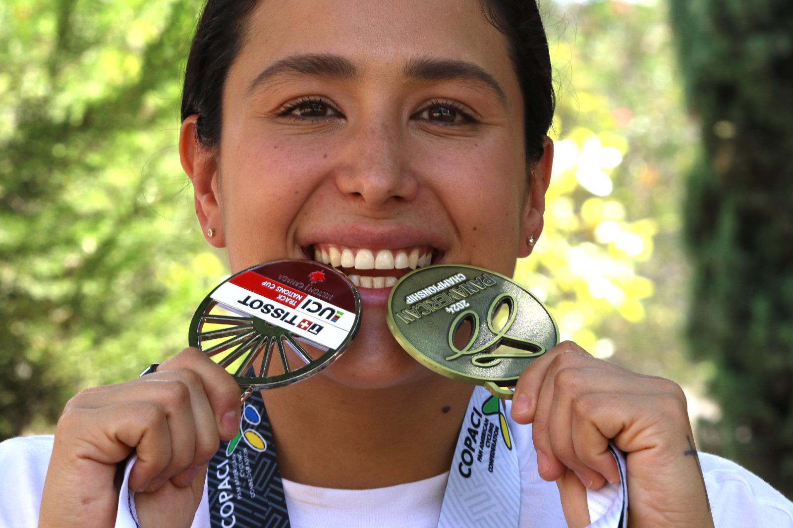 $!Luz Daniela Gaxiola regresa a México tras obtención de plaza olímpica