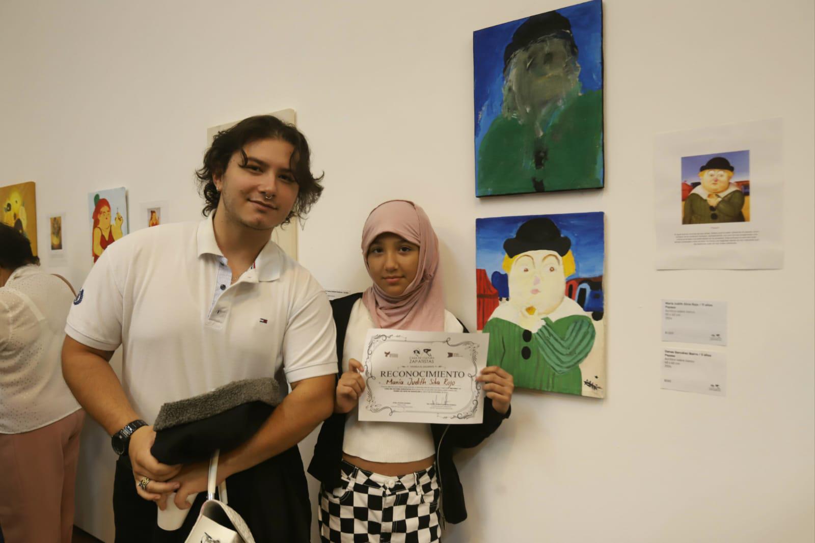 $!Iván Arámburo junto a María Judith Silva Rojo.