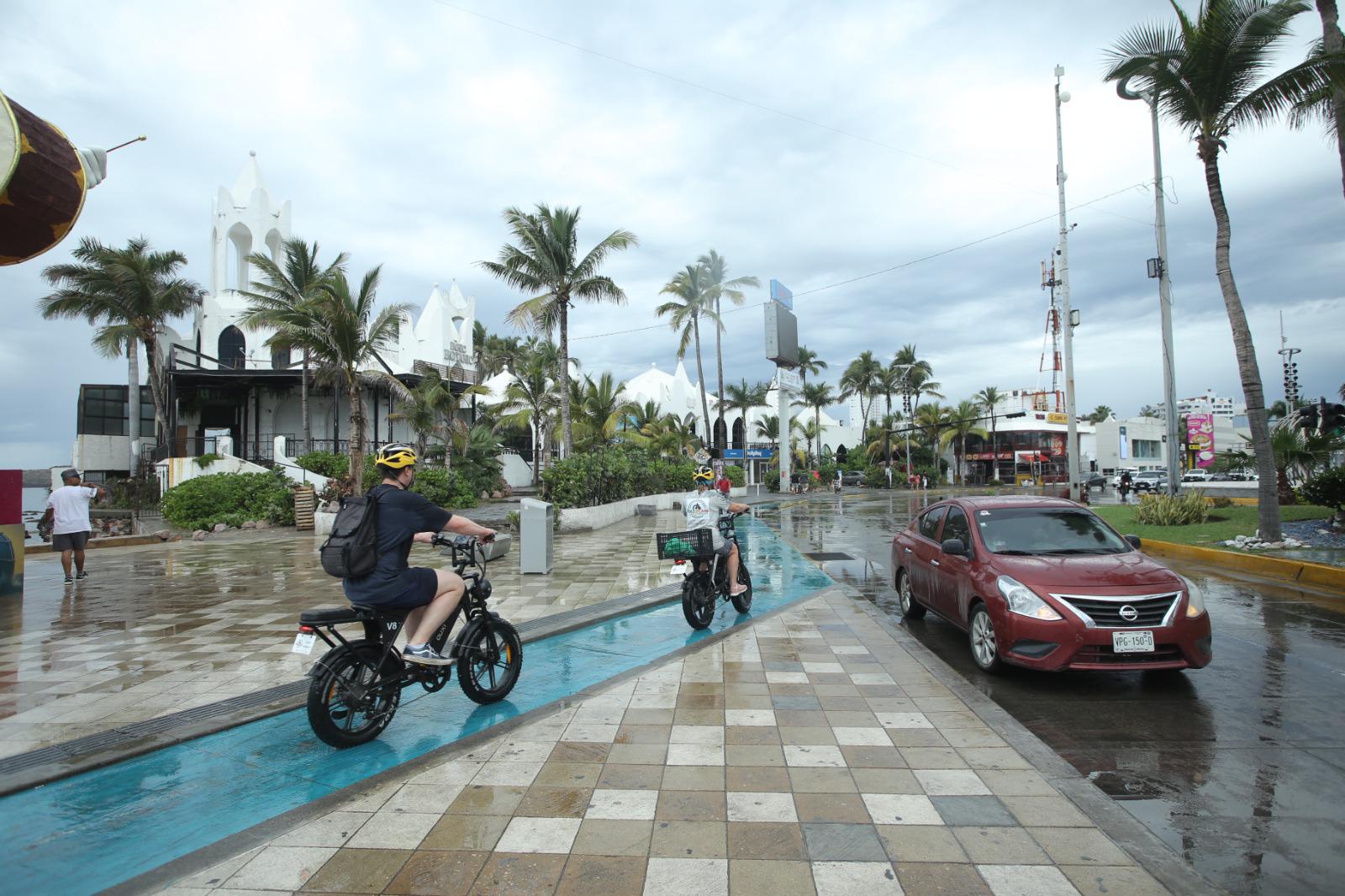 $!Cae lluvia matutina este sábado en Mazatlán