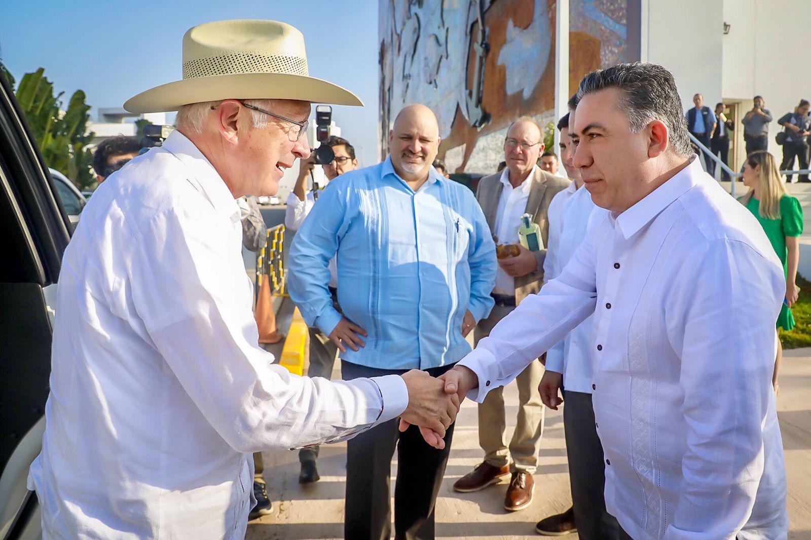$!Impulsan gobernadores y EU el Corredor Económico desde Sinaloa hasta Texas
