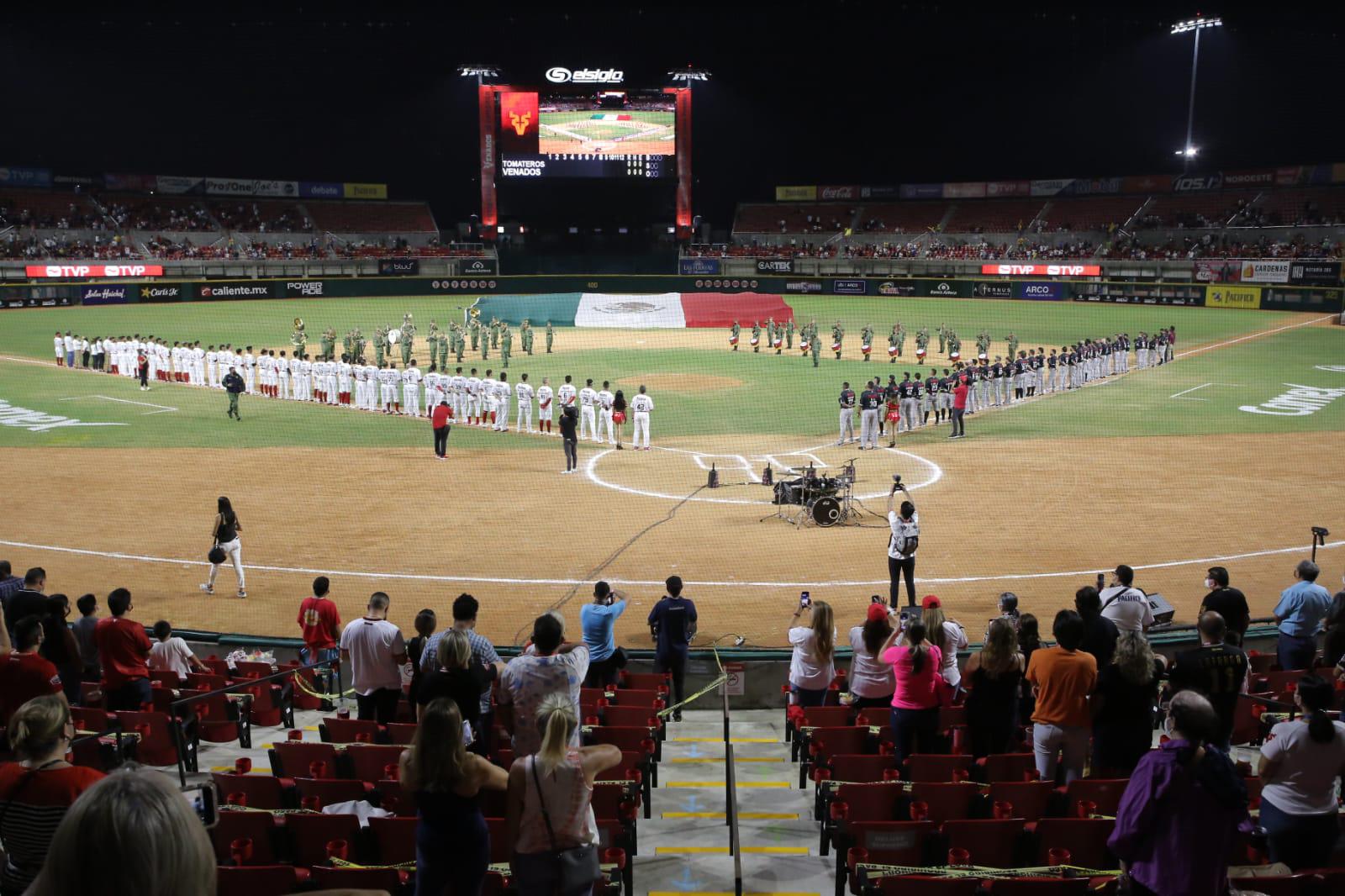 $!El Teodoro Mariscal se ilumina con la inauguración de la temporada de la LMP