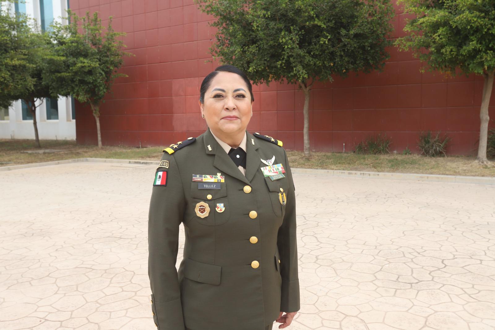 $!La mujer dentro del Ejército se abre camino y está para cualquier cargo: Coronel Priscila Téllez