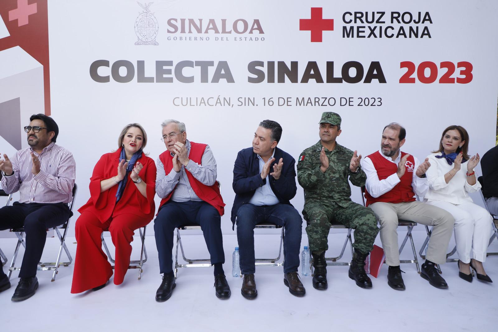$!Arranca colecta 2023 de Cruz Roja; van por $40 millones en Sinaloa