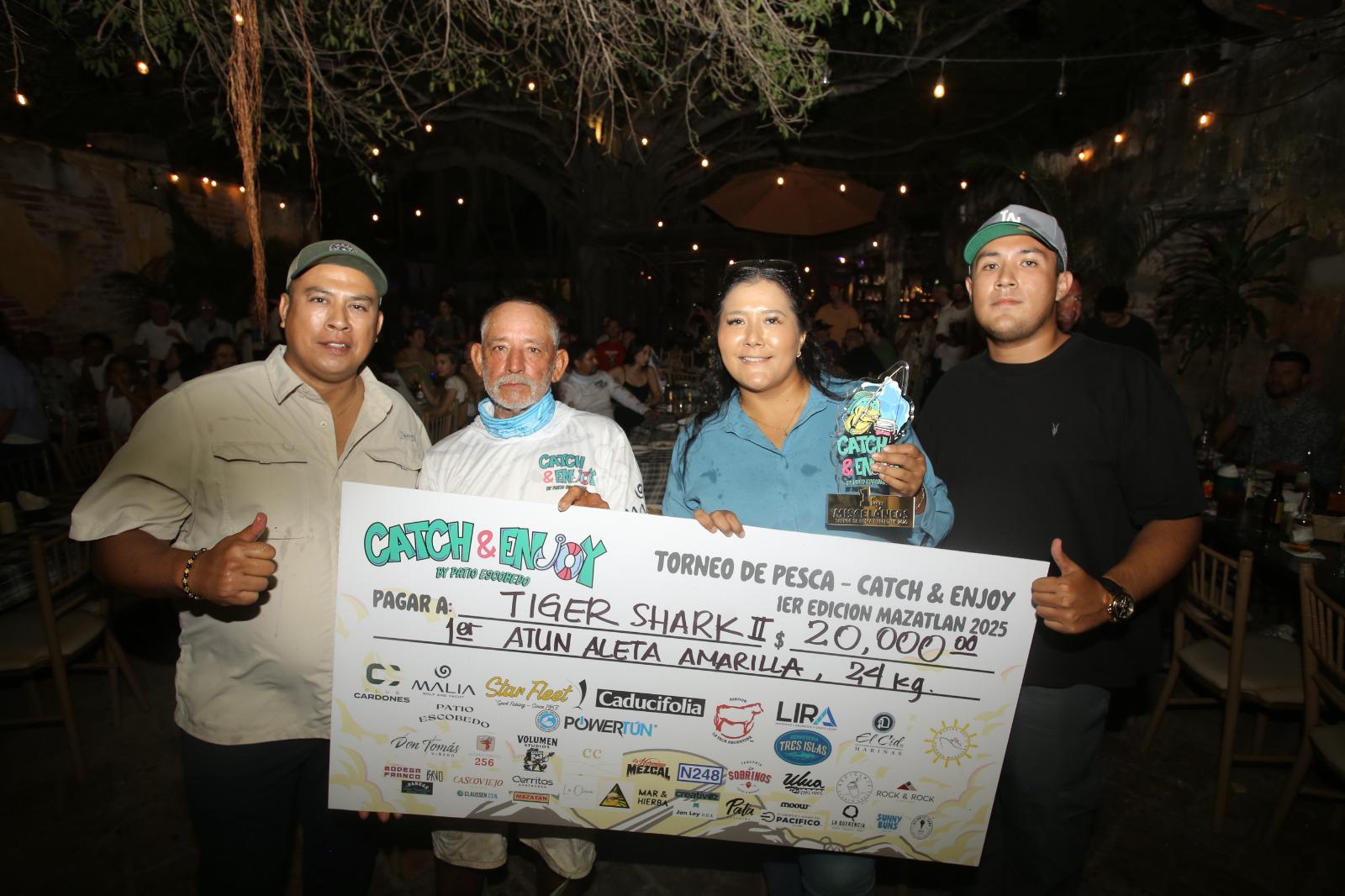 $!La embarcación Tiger Shark II obtuvo el primer lugar en la categoría de Atún Aleta Amarilla.