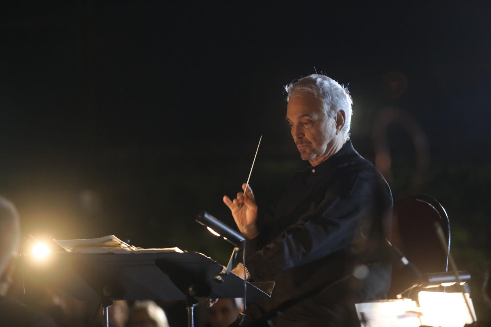 $!El maestro Enrique Patrón de Rueda estuvo presente en la velada.