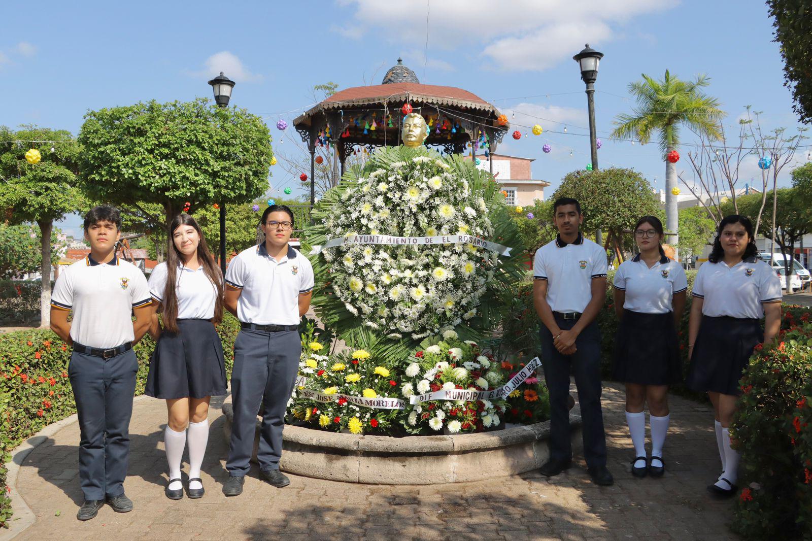 $!Conmemoran 115 aniversario luctuoso de Gabriel Leyva Solano, en Rosario