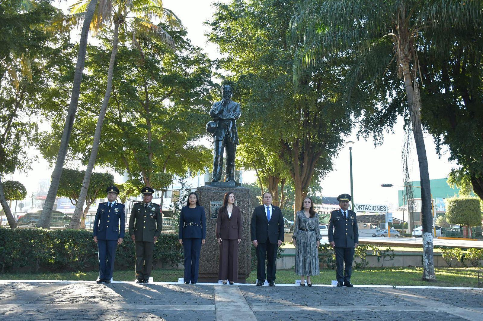 $!Conmemoran en Culiacán el 113 aniversario luctuoso de Francisco I. Madero