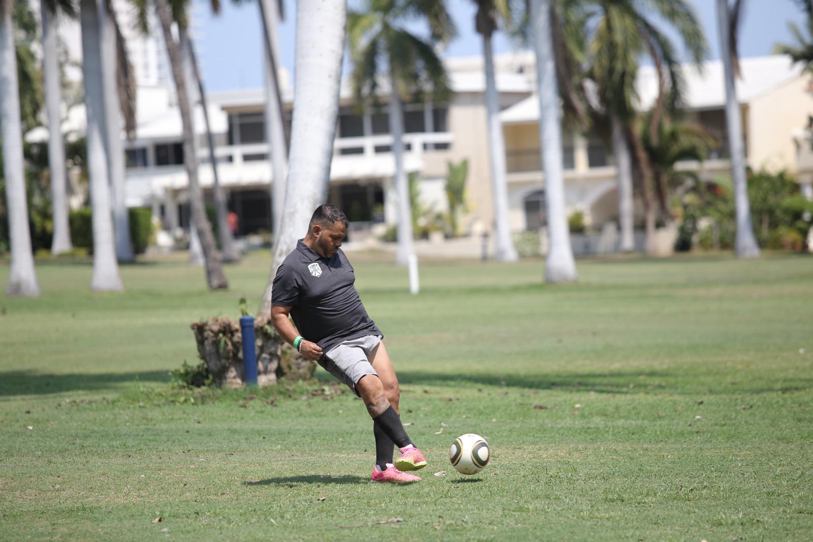 $!Cumplen jugadores con primera ronda en Footgolf Mazatlán Open