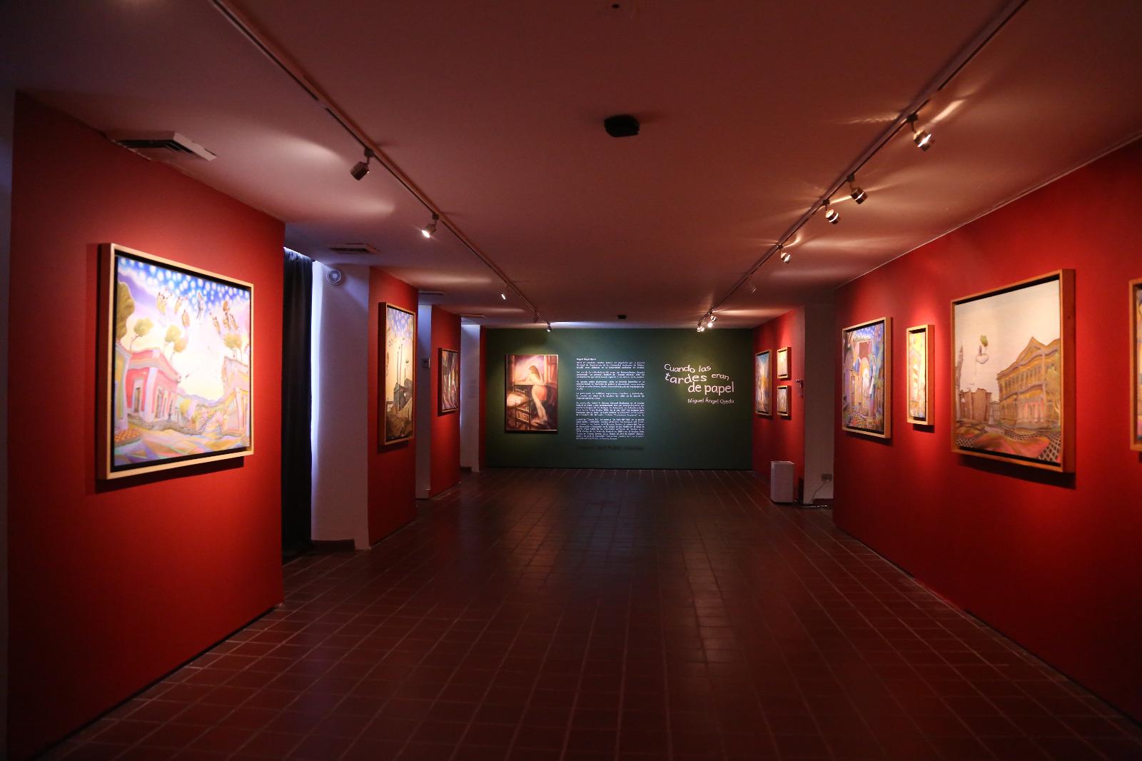 $!La exposición ‘Cuando las tardes eran de papel’, de Miguel Ángel Ojeda está en la sala 3 del museo.