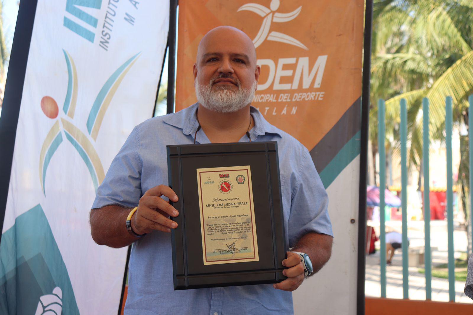 $!Reconocen legado del sensei José Medina Peraza, padre del judo en Mazatlán