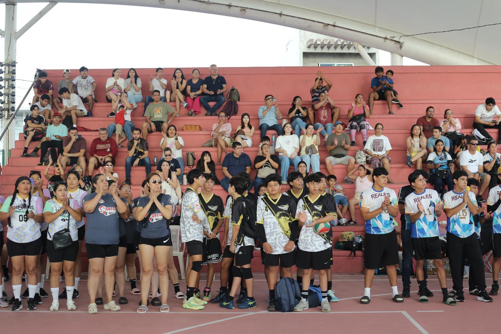 $!Arranca la segunda edición del Circuito Sinaloense de Voleibol con más de 50 equipos en Mazatlán