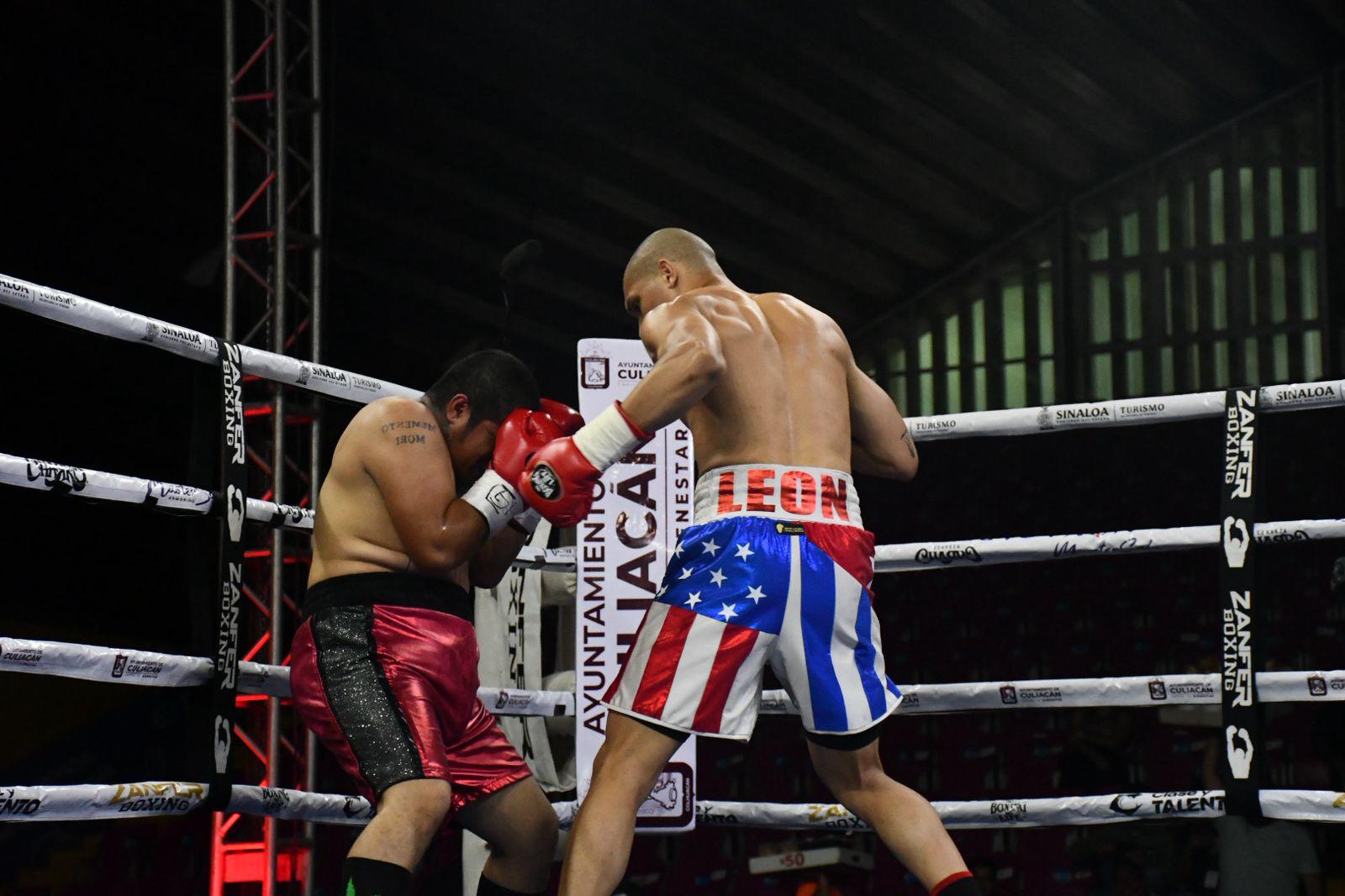$!Emoción total en las preliminares a la pelea de Marco Verde