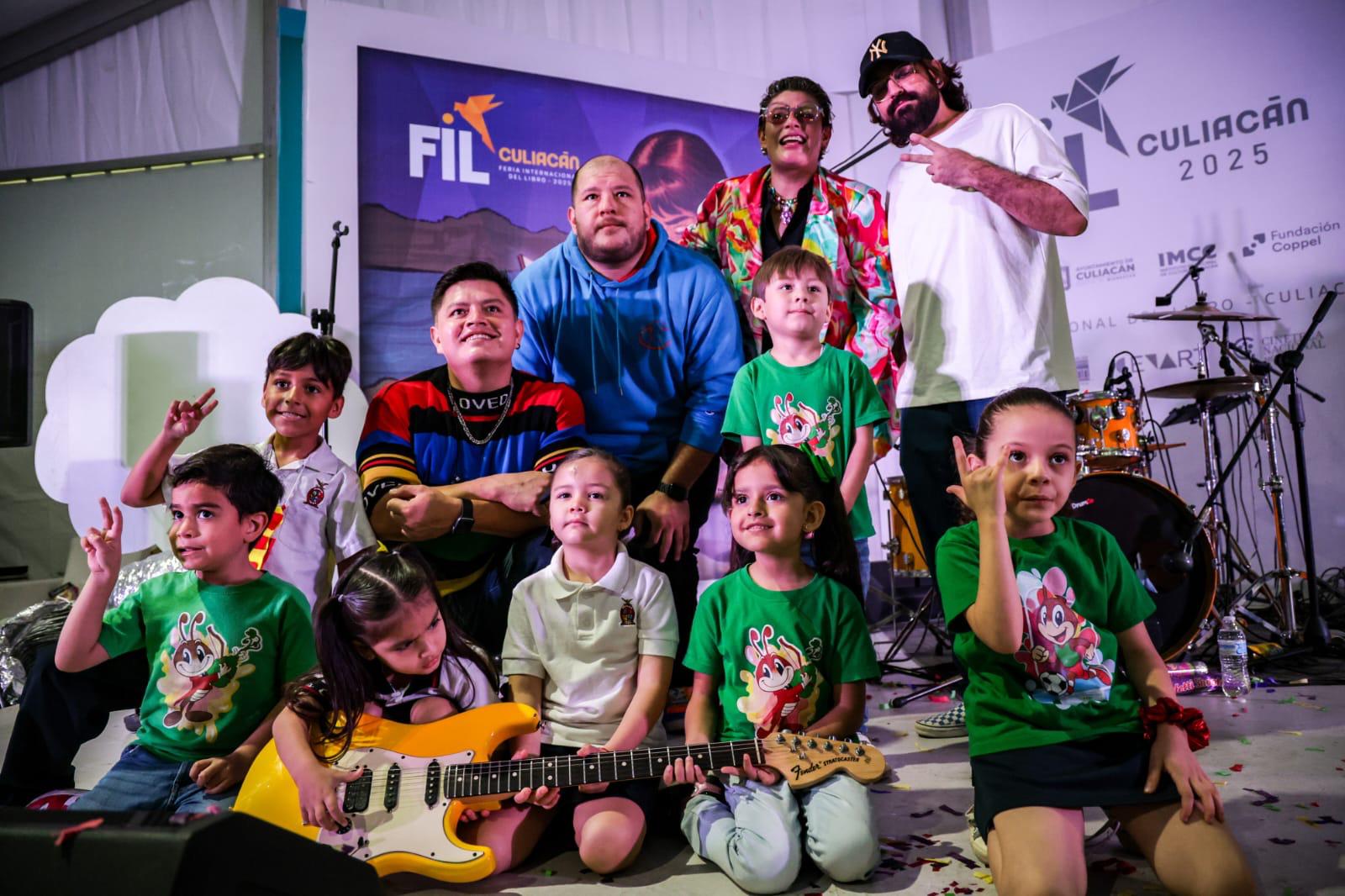 $!El grupo Pistache lleva diversión a los pequeños.