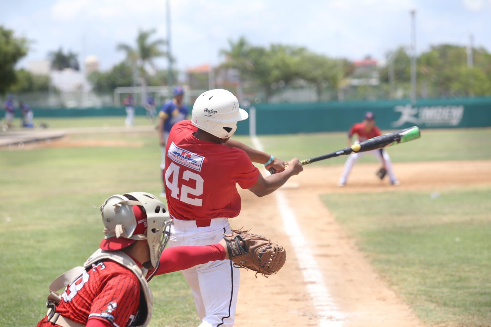 $!Liga Quintero-Mazatlán cae apretadamente ante SLP en el Mazatlán Baseball Tournament