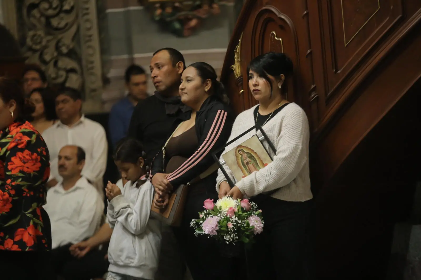 $!Cantan ‘Las Mañanitas’ a la Virgen de Guadalupe y piden por la paz en Sinaloa