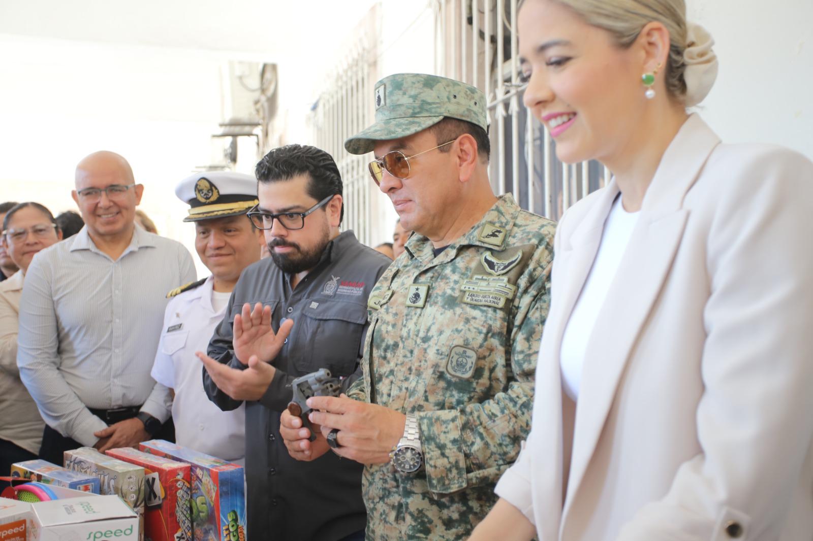 $!Ponen en marcha en Mazatlán campaña de desarme voluntario