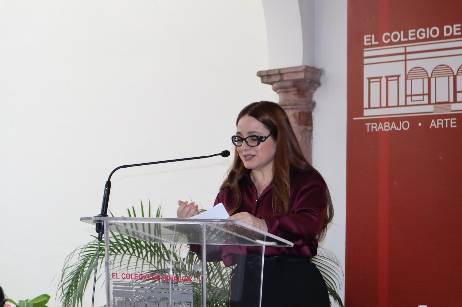 $!Nidia León Sicairos se integra como miembro a El Colegio de Sinaloa