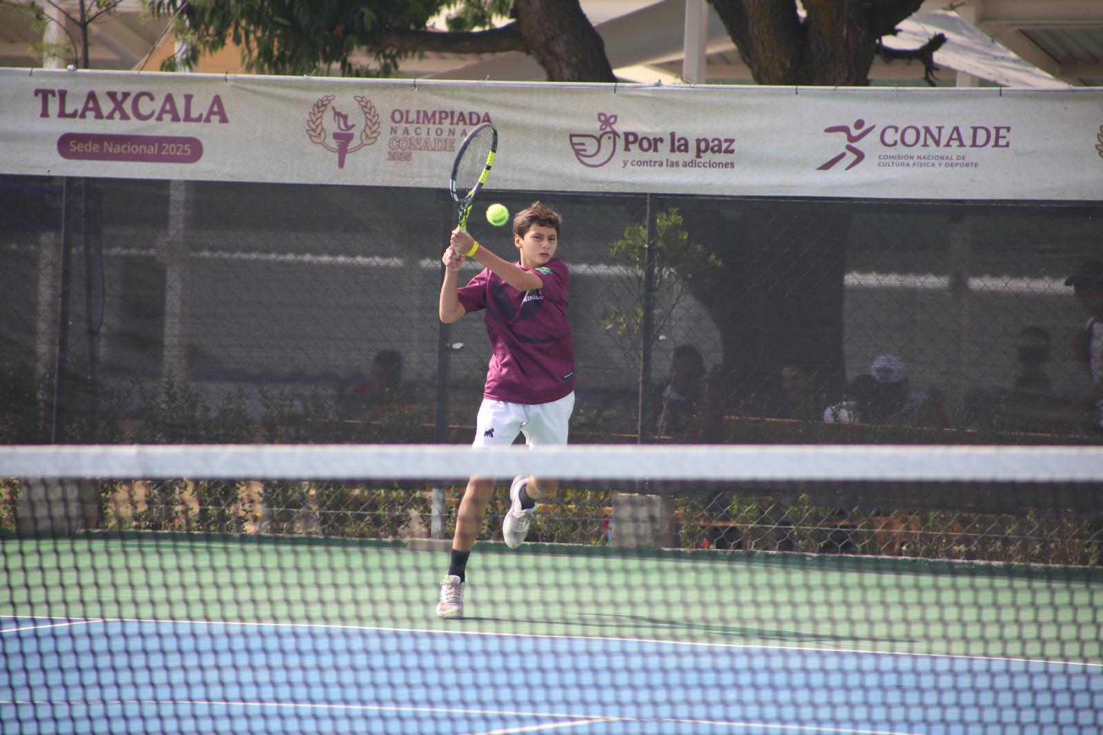 $!Sinaloa avanza con paso firme en tenis en la Olimpiada Nacional Conade 2025