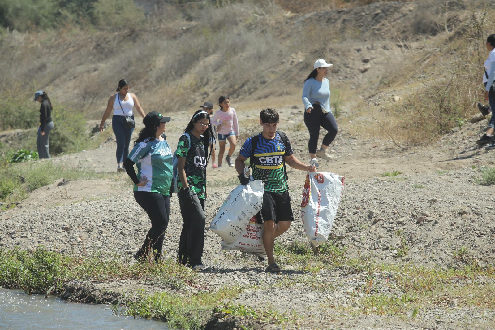 $!Con mega limpieza y otra actividades, celebra Conselva el ‘Picnic en el Río Presidio’