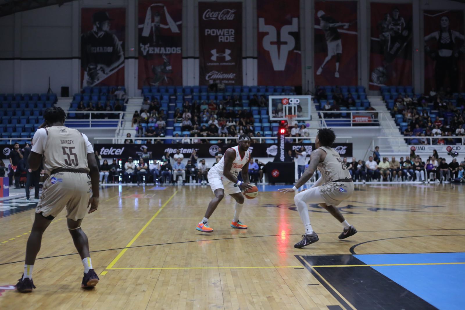 $!Venados Basketball debuta ante su afición con una emocionante victoria sobre Ángeles de la CDMX