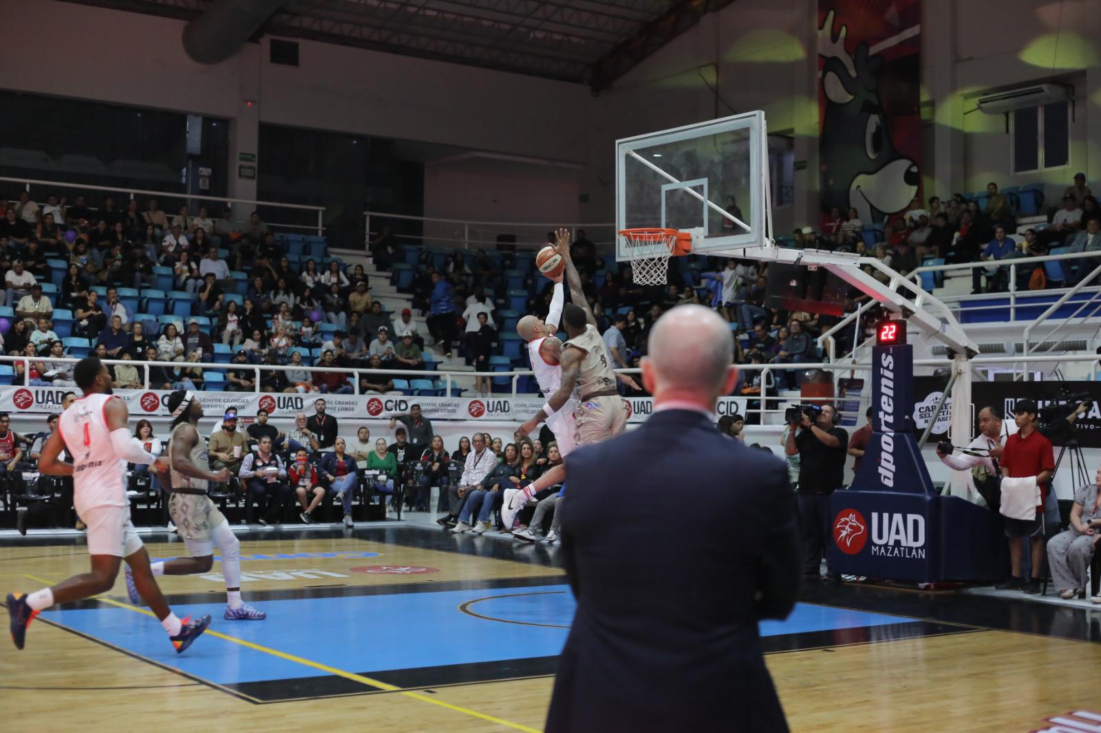 $!Venados Basketball debuta ante su afición con una emocionante victoria sobre Ángeles de la CDMX