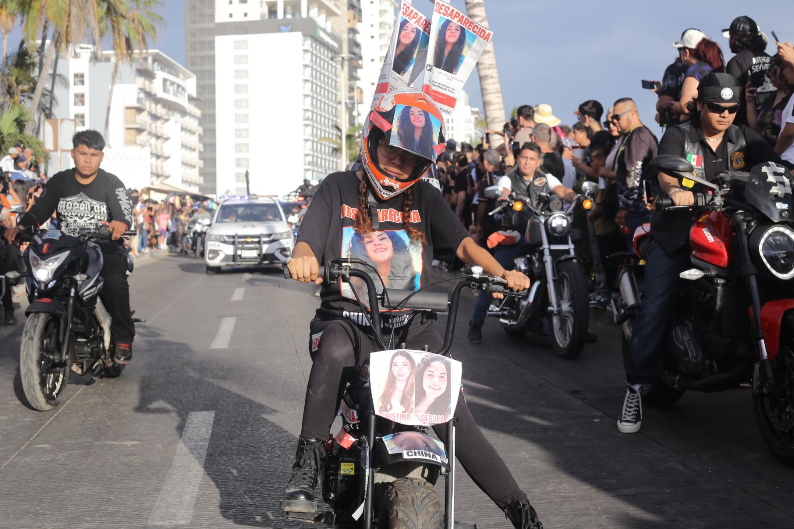 $!Rugen los motores en el magno desfile de la Semana de la Moto Mazatlán 2026