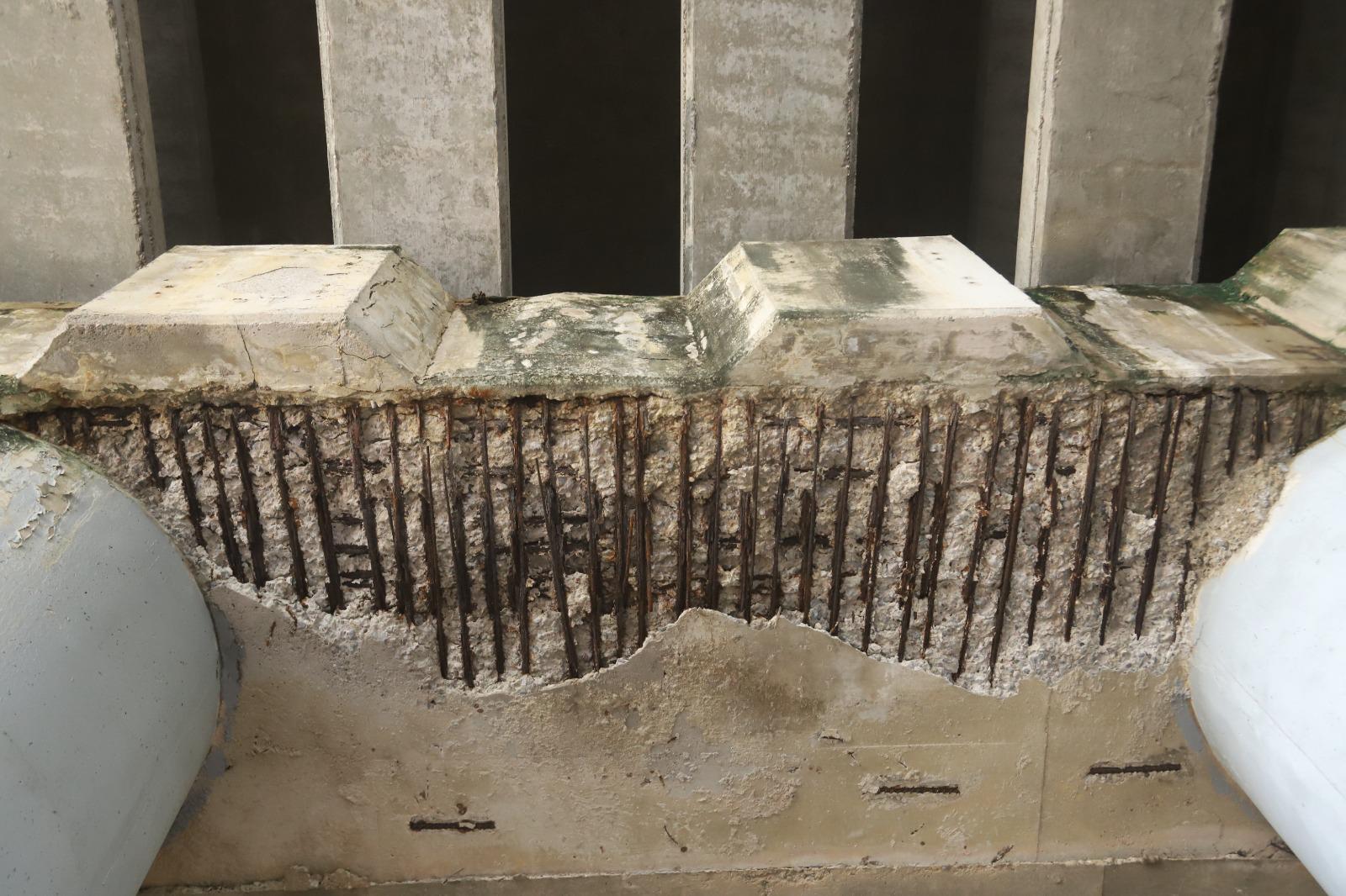 $!Puentes de La Marina en Mazatlán presentan daños