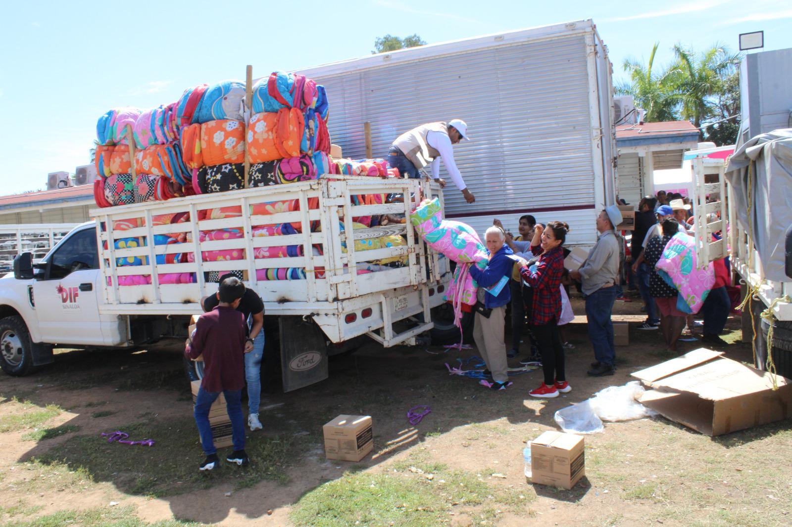 $!DIF Sinaloa realiza la Brigada del Bienestar en Rosario