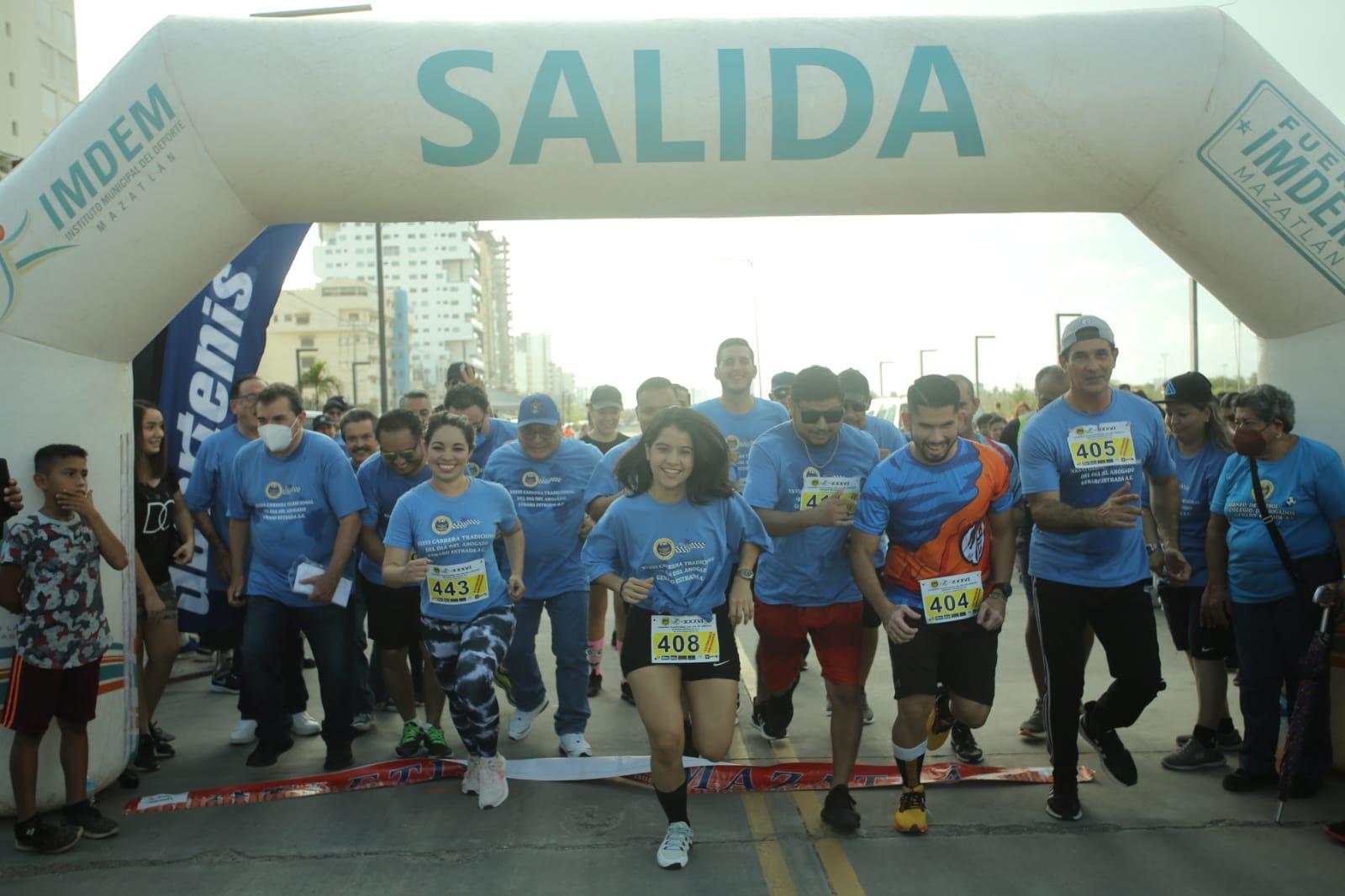 $!Leyva y Labrador imponen su ley en Pedestre del Colegio de Abogados