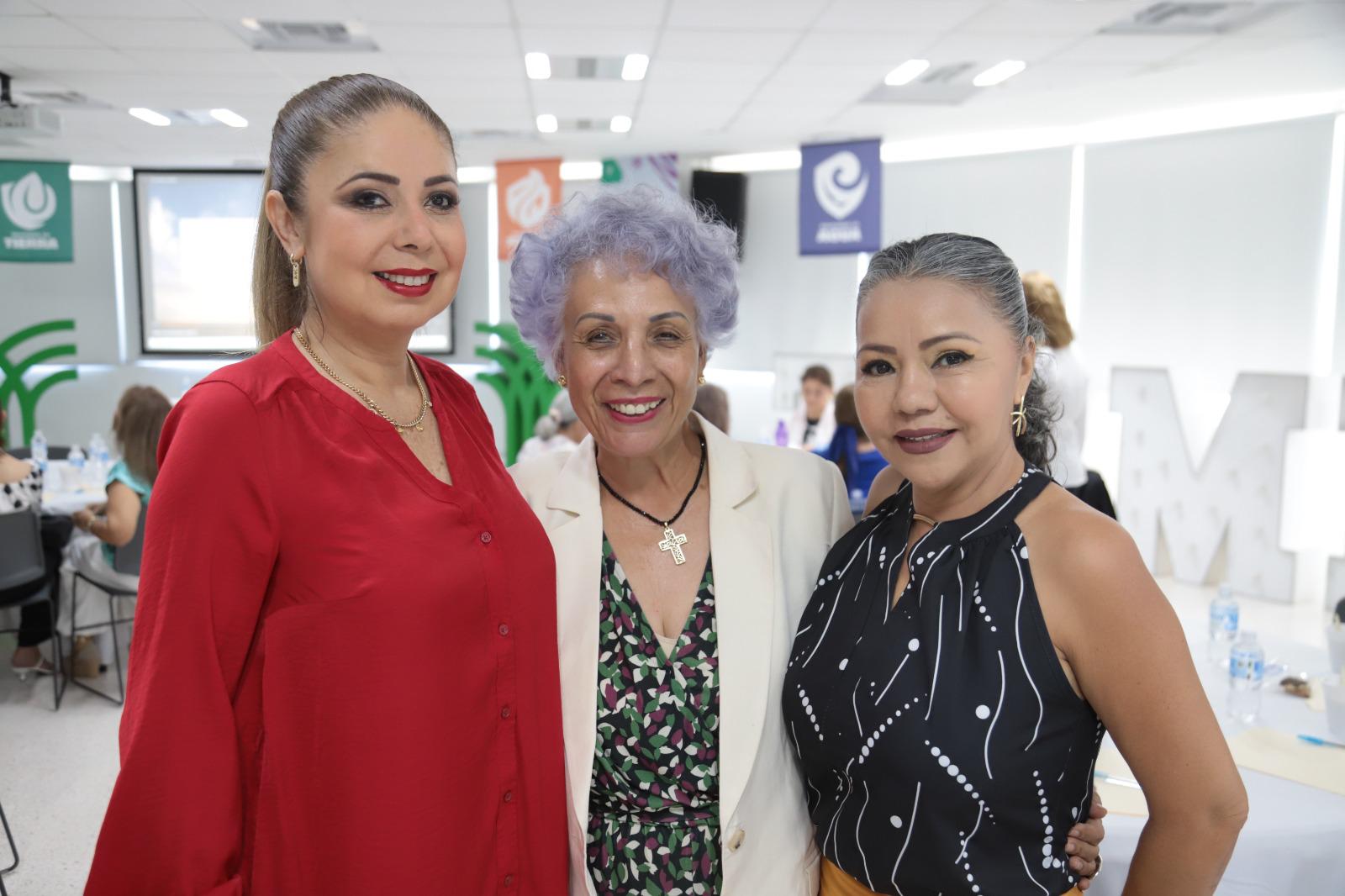 $!Xóchitl Cázares, Alma Olmeda y Lupita Salazar.