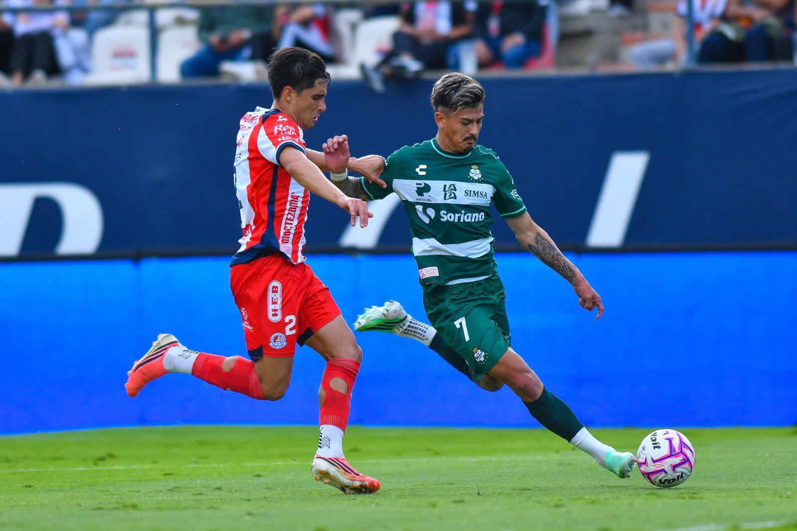 $!Santos Laguna remonta 1-2 al Atlético de San Luis con doblete de Tahiel Jiménez