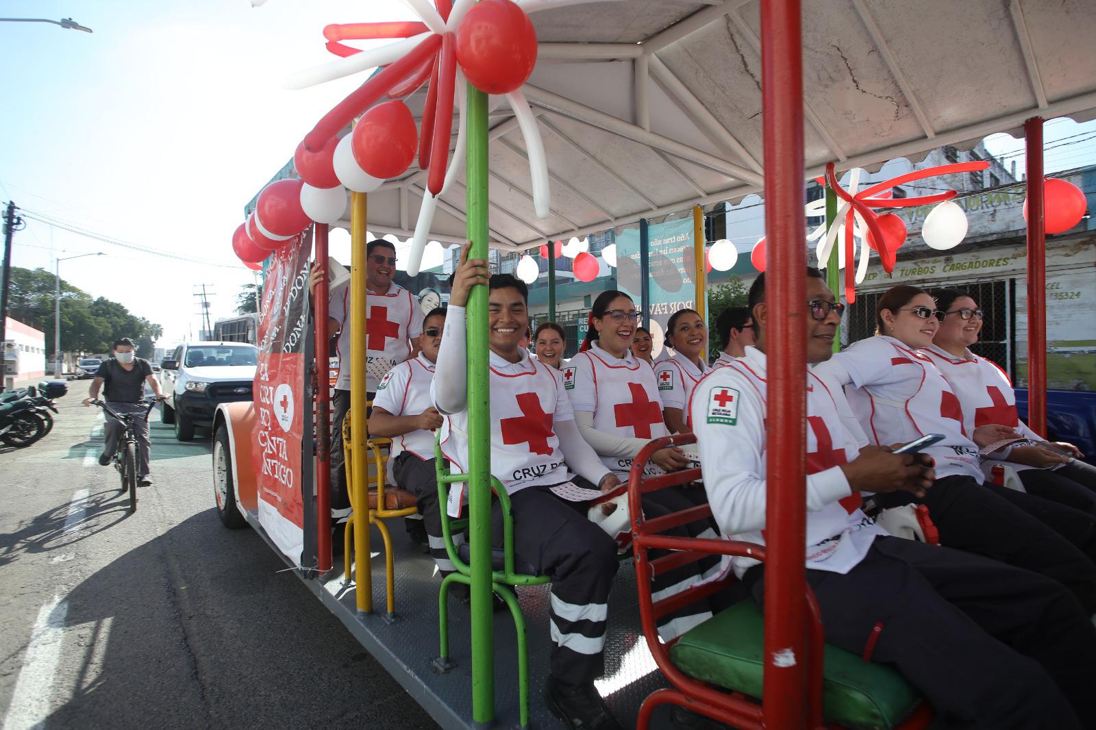 $!Celebra Cruz Roja desfile para iniciar la Colecta Anual 2026