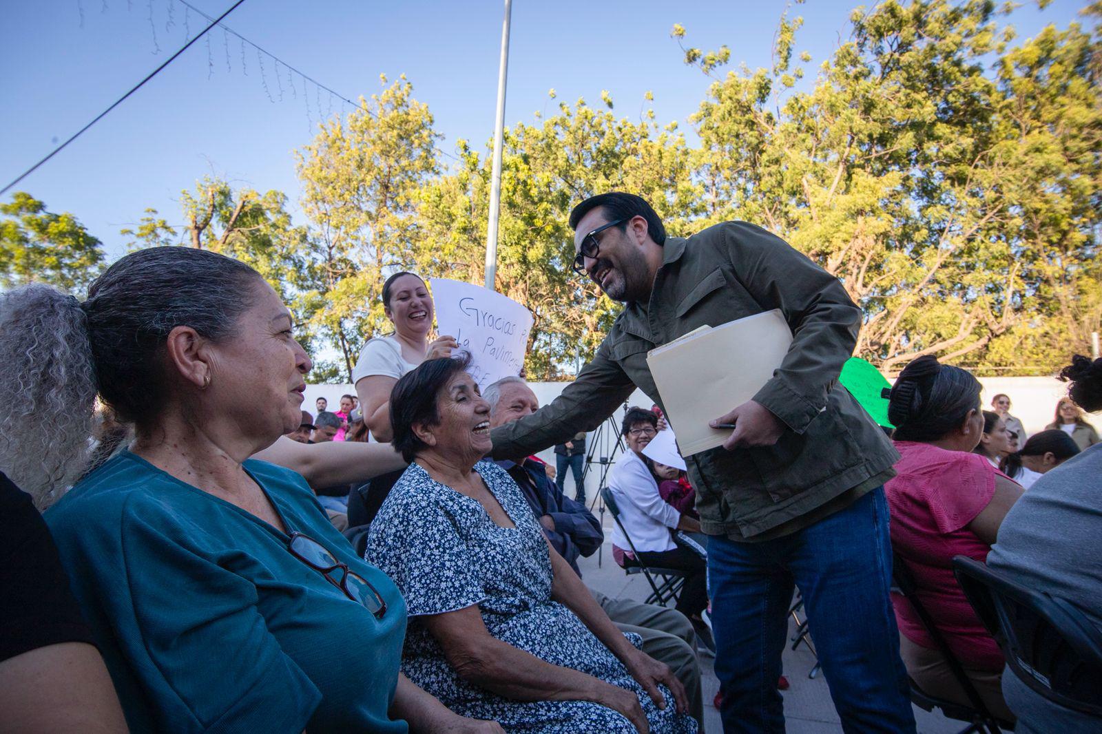 $!Entregan obras por más de $16 millones en El Tamarindo, Culiacán