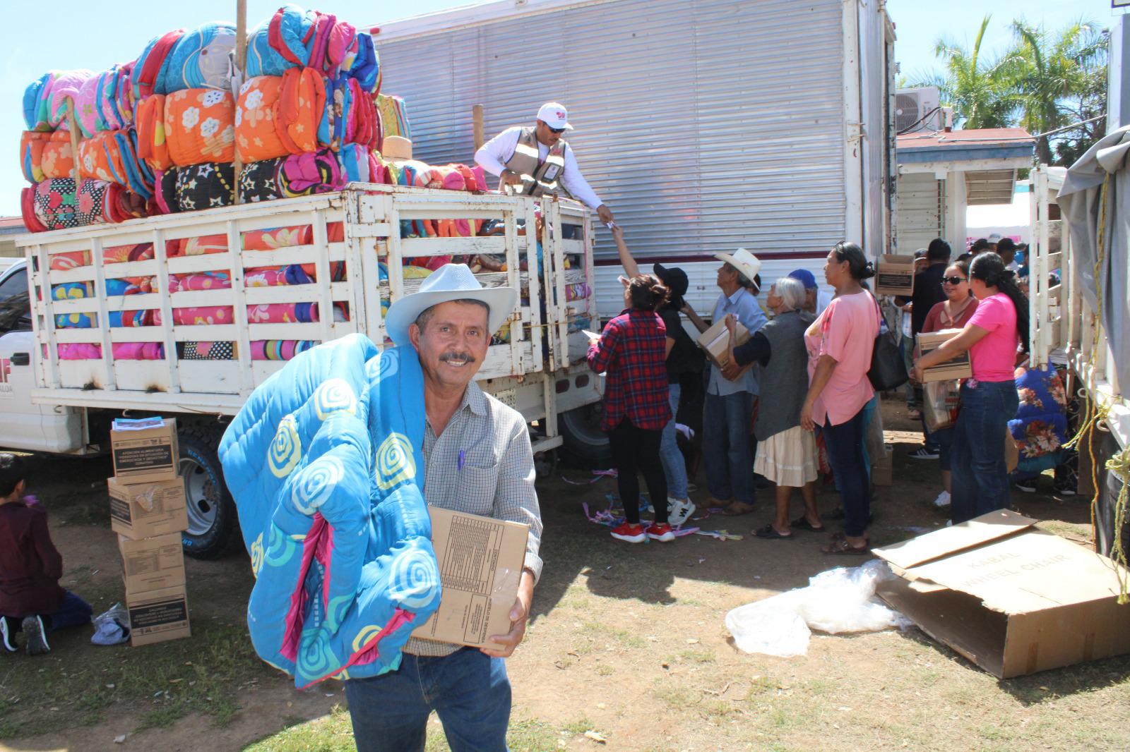 $!DIF Sinaloa realiza la Brigada del Bienestar en Rosario