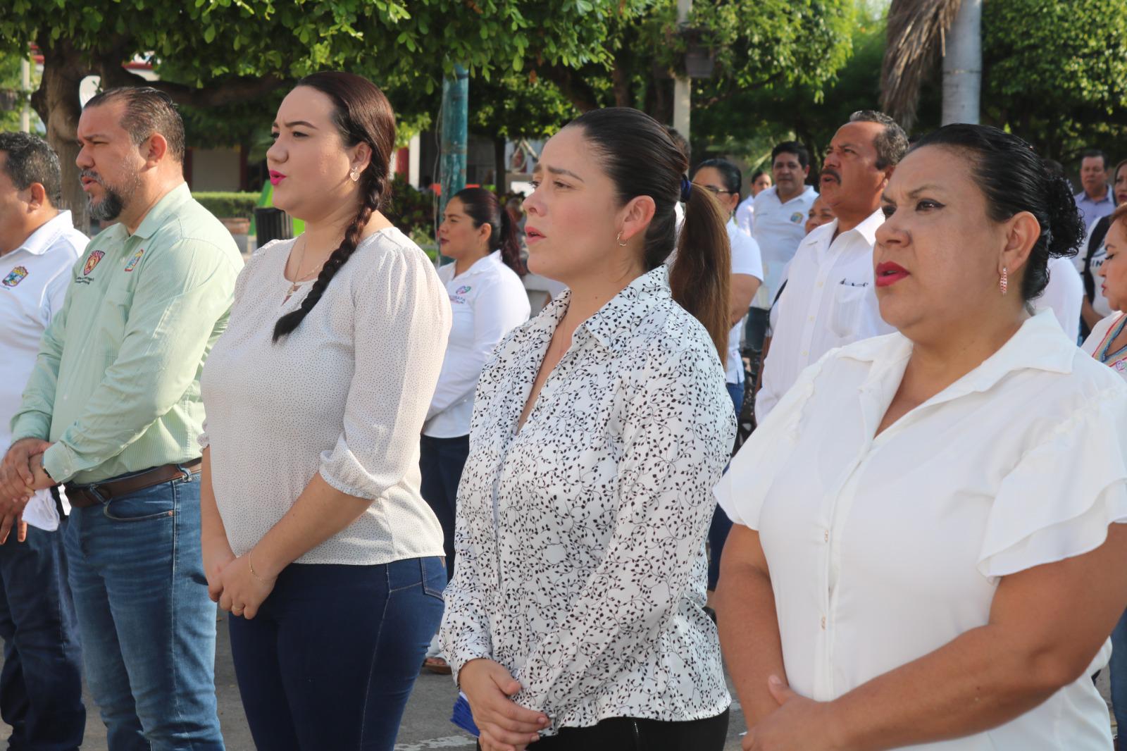 $!Conmemoran en Escuinapa el 176 Aniversario de la Gesta Heroica de Chapultepec
