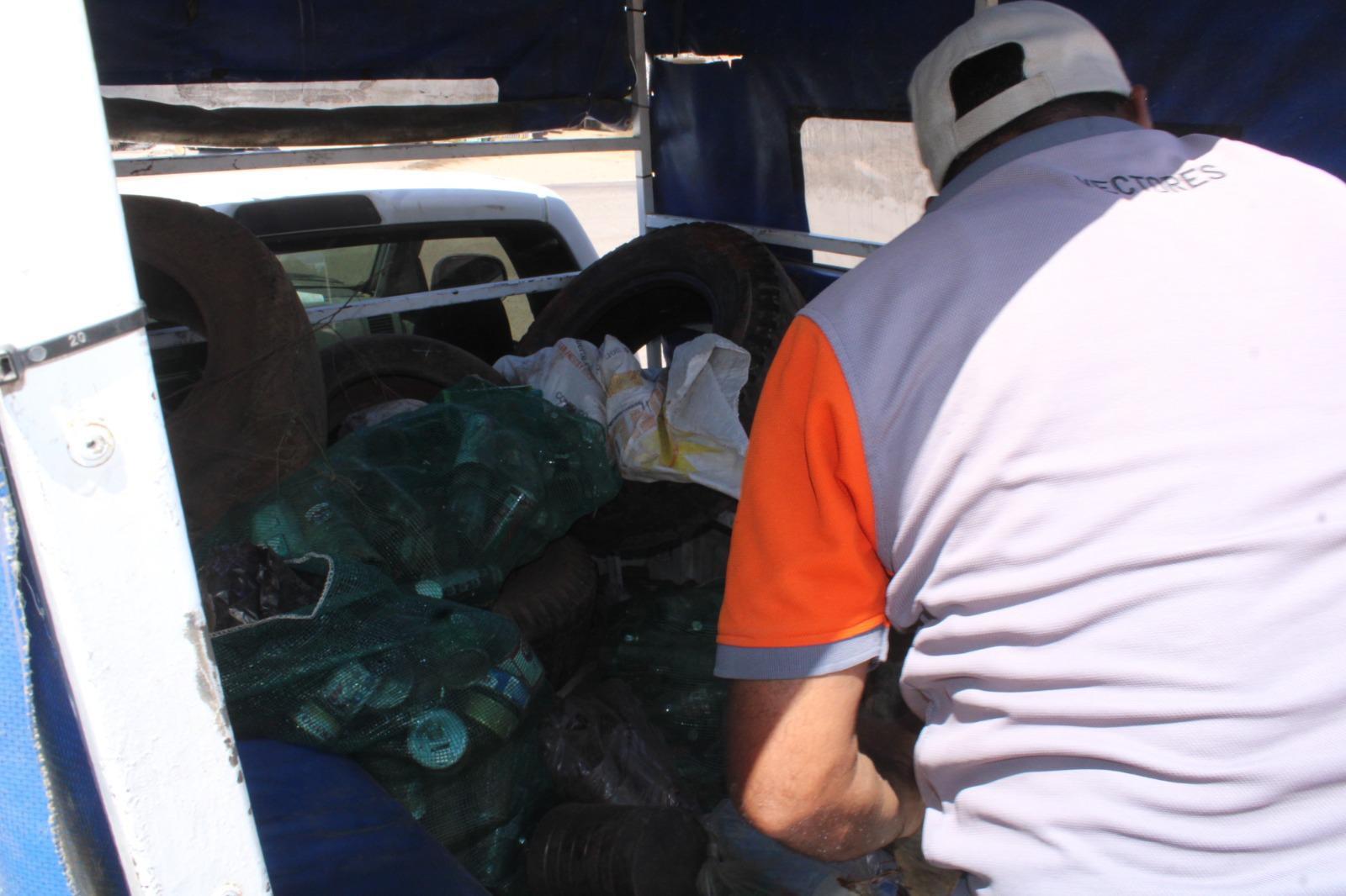 $!Recogen de hogares de la cabecera de Rosario 40 toneladas de cacharros