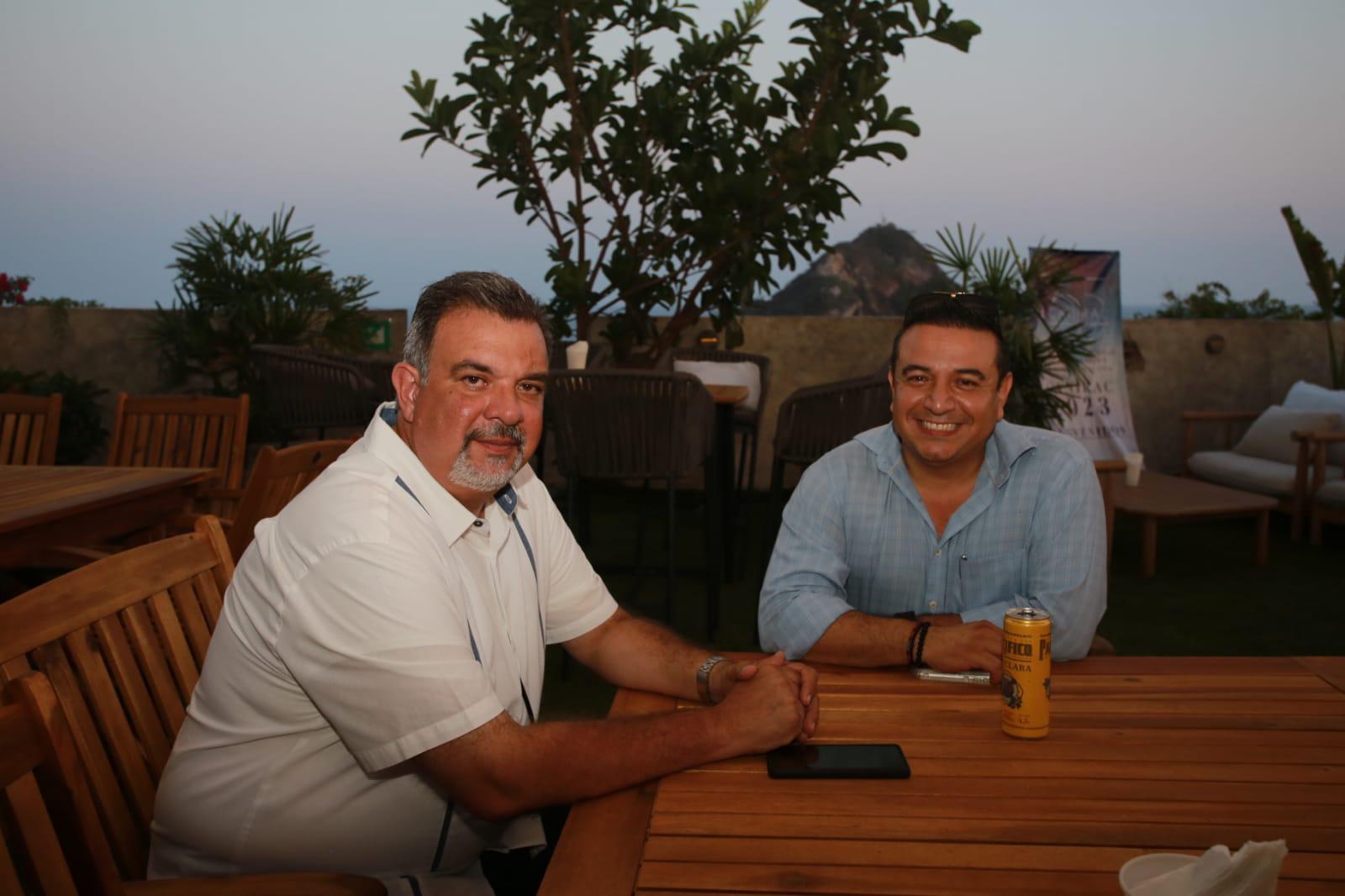 $!Pedro Castillo y José León.