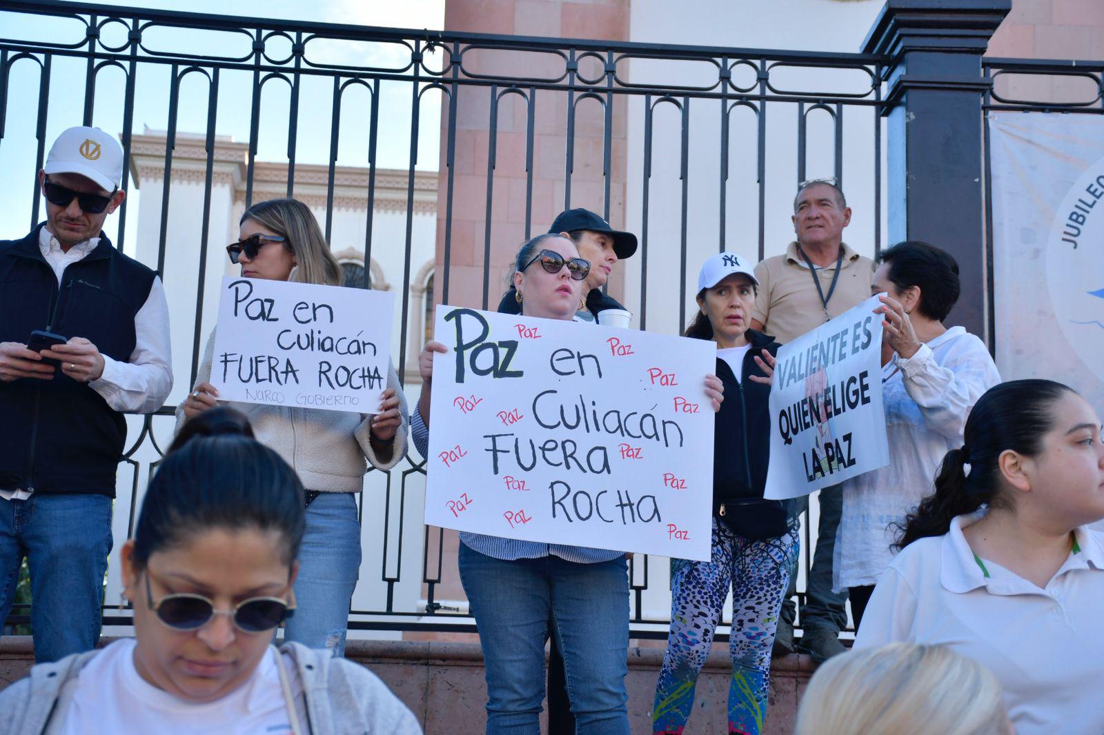 $!Marchan en Culiacán por hartazgo ante la violencia y falta de resultados del gobierno