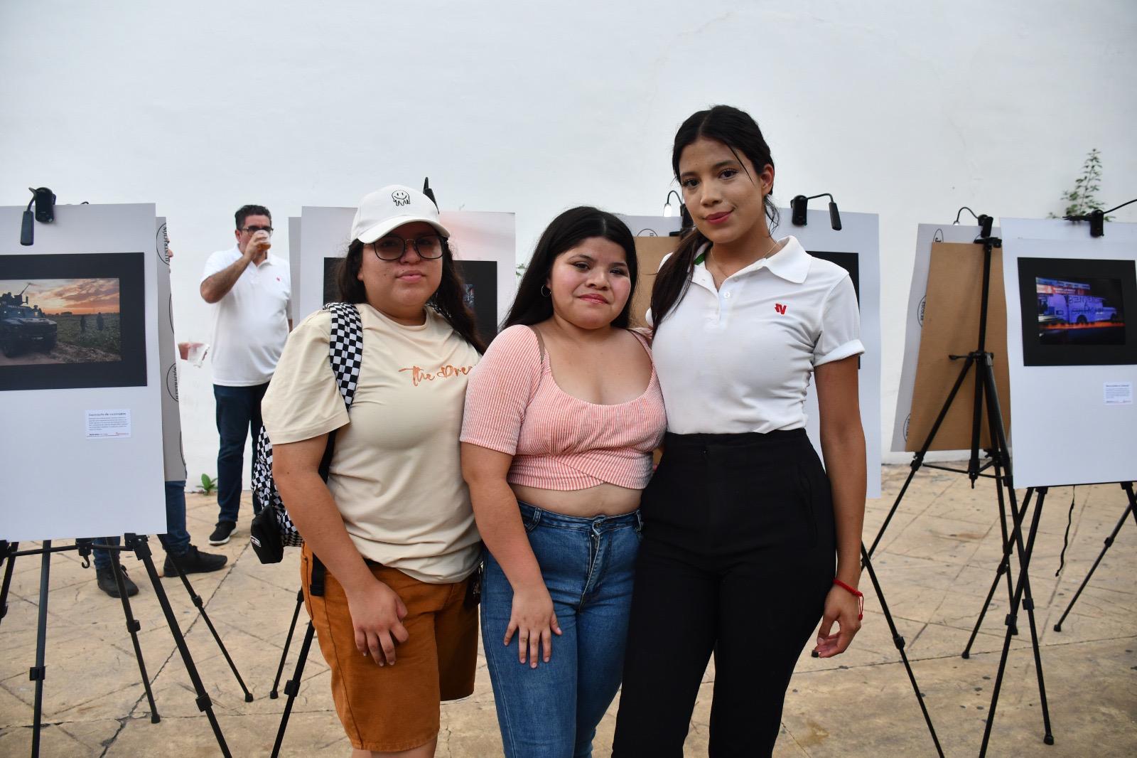 $!Paola Cárdenas, Johana Moreno y Analiz Hernández.