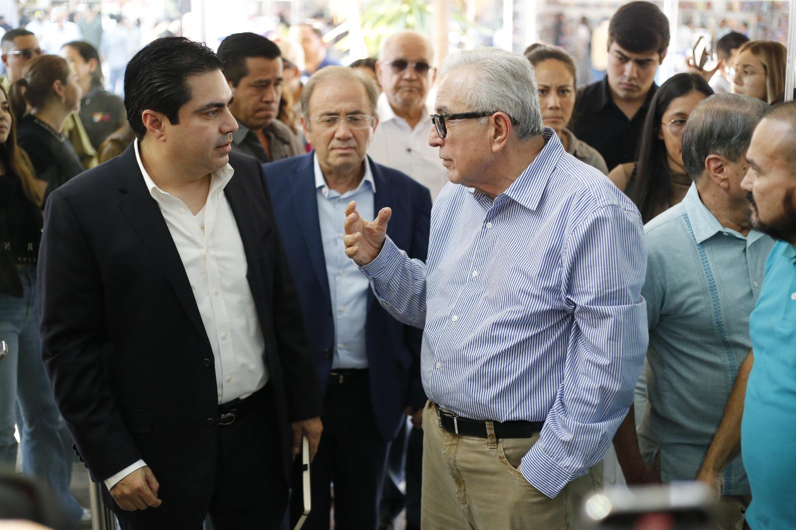 $!Asiste gobernador Rocha Moya a la FIL Culiacán 2025 en su segundo día de actividades