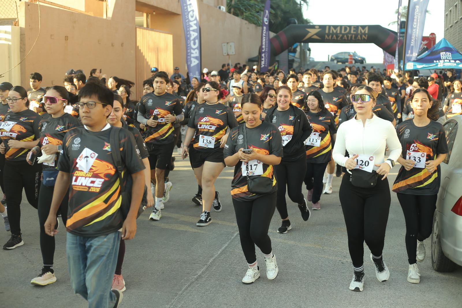 $!Justin Rendón y Ana Llorente conquistan la Carrera Lince 5K 2026 en Mazatlán