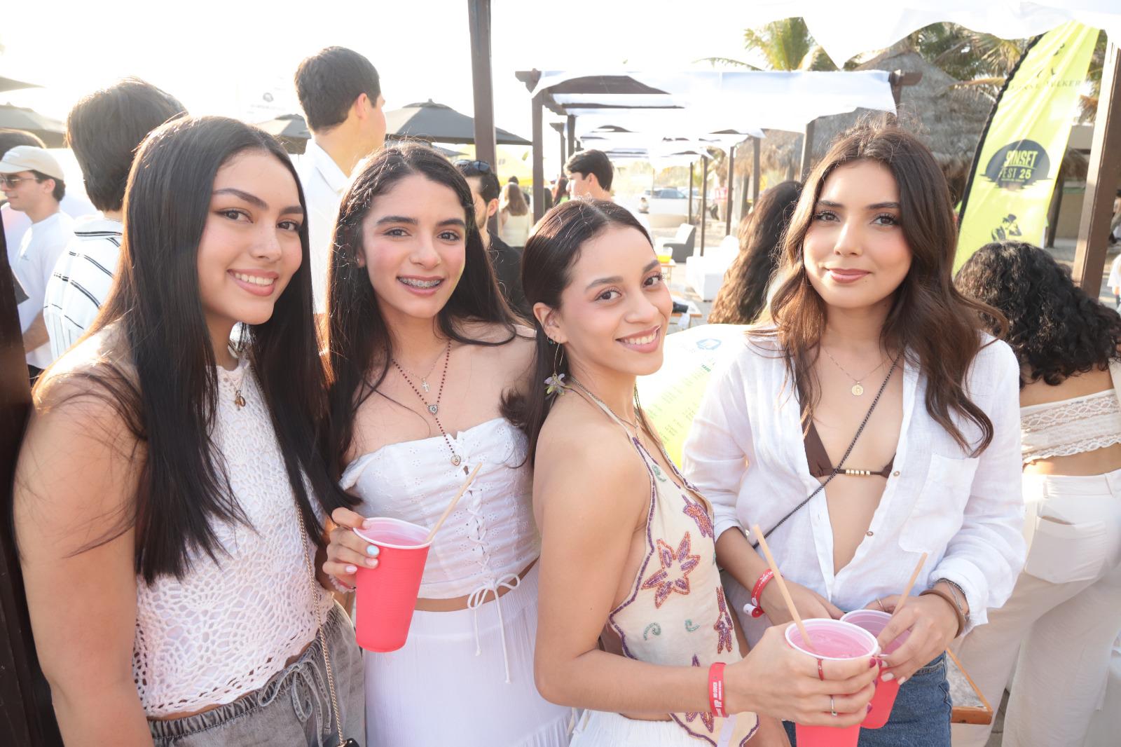 $!Samantha Estrada, Cristel Pineda, Rebeca Vázquez y Noheli Barrera.