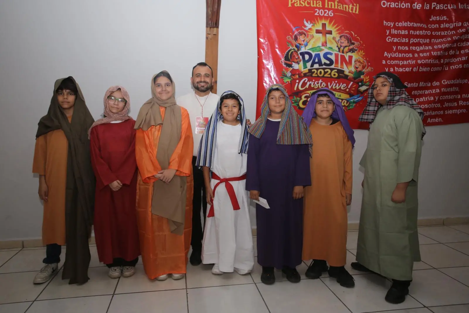 $!Pascua Infantil 2026 de Mazatlán reúne a cerca de 150 niños para vivir el significado de la Semana Santa
