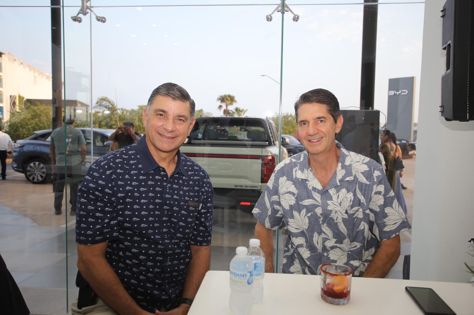 $!Arturo Lizárraga Mercado y Jorge Perezcastro.