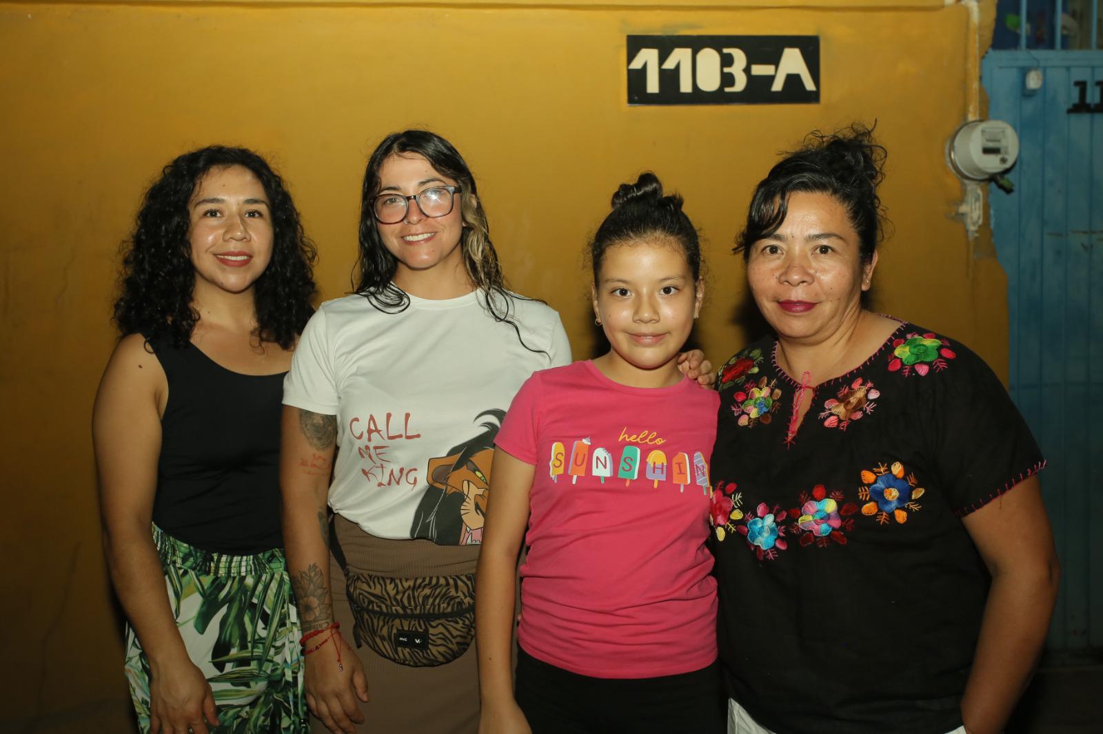 $!Itzel Carlo, Anai Elizondo, Romino Carlo y Mayra Martínez.