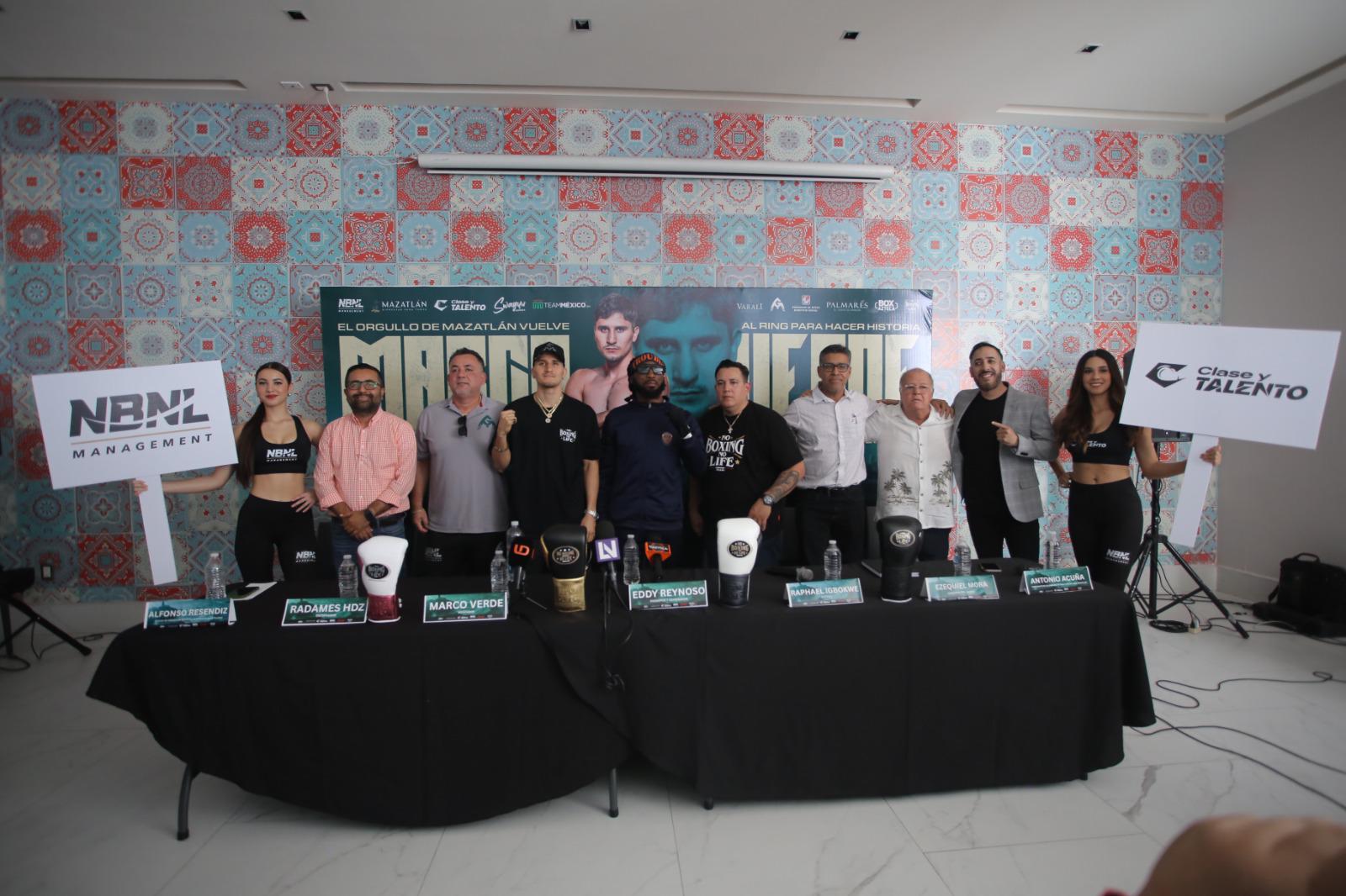 $!Estoy listo para la función del sábado: Marco Verde