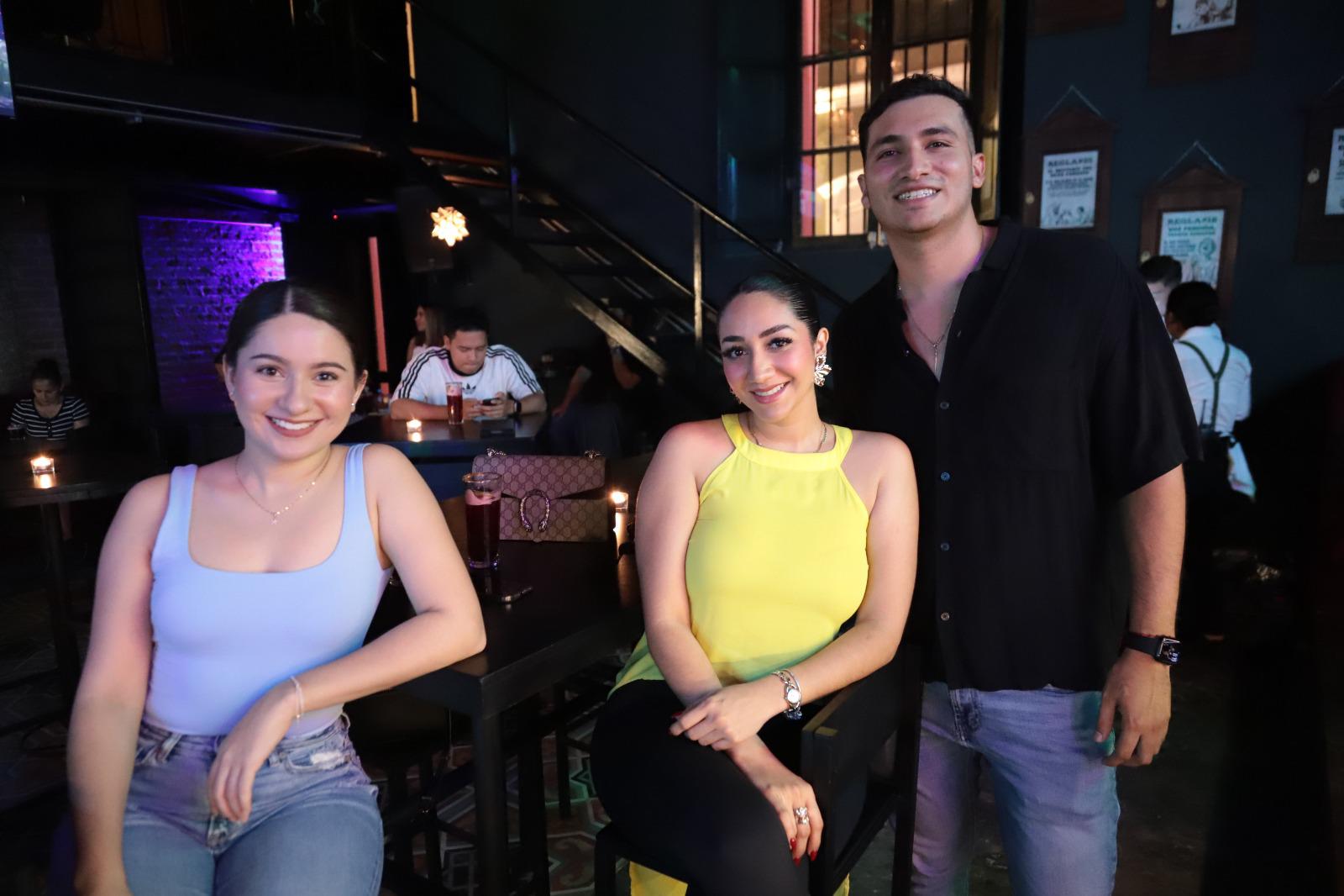 $!Melissa Enciso, Arleth y Fred Burgueño.