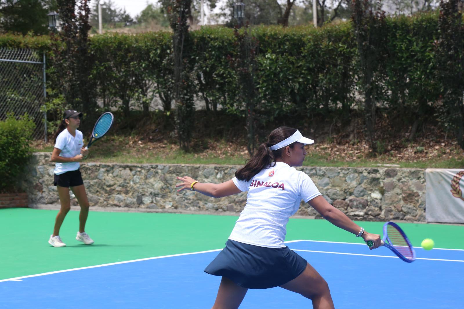 $!Jornada complicada para el tenis sinaloense en Huamantla