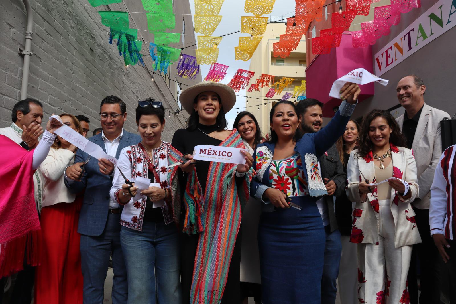 $!Inauguran en San Diego la primera ‘Ventana a México’ para promover turismo y cultura