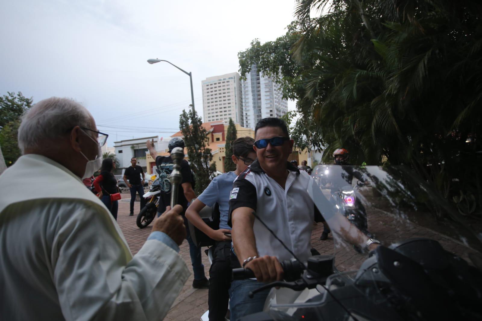 $!Realizan motoperegrinación a la Iglesia de San Judas Tadeo en Mazatlán